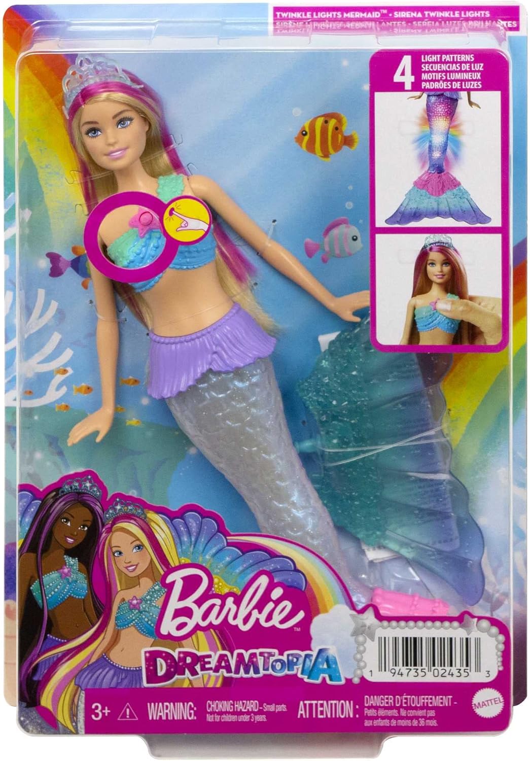 Mattel - Barbie Dreamtopia Sirenetta Incantata
