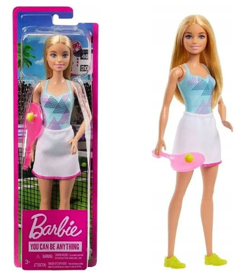 Mattel- Barbie -You Can be Anything - Tennista
