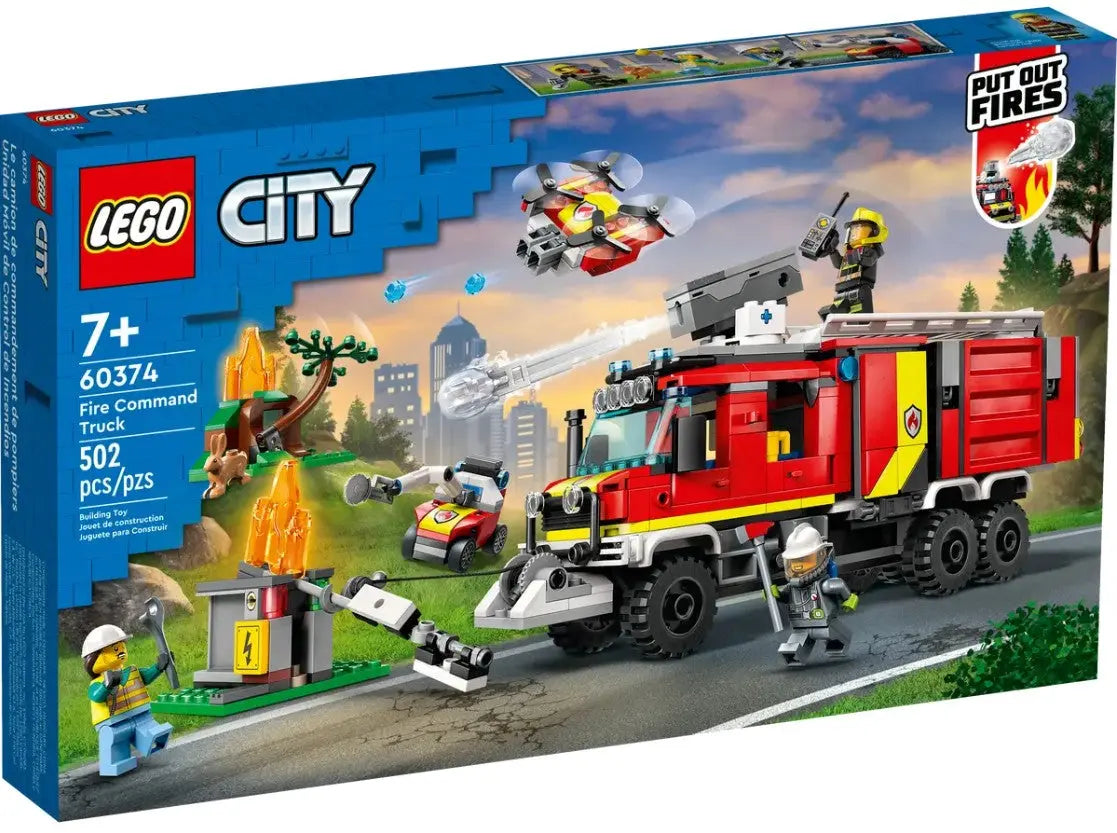 LEGO City – Autopompa dei Vigili del Fuoco (Set da Costruzione) FuturArt Pozzuoli
