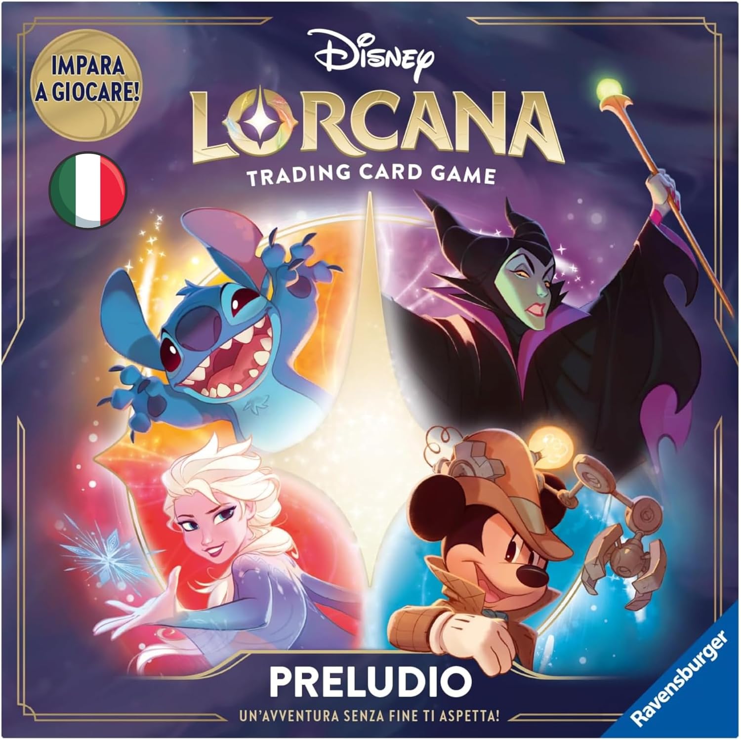 Ravensburger – Disney Lorcana Preludio (Gioco di Carte)