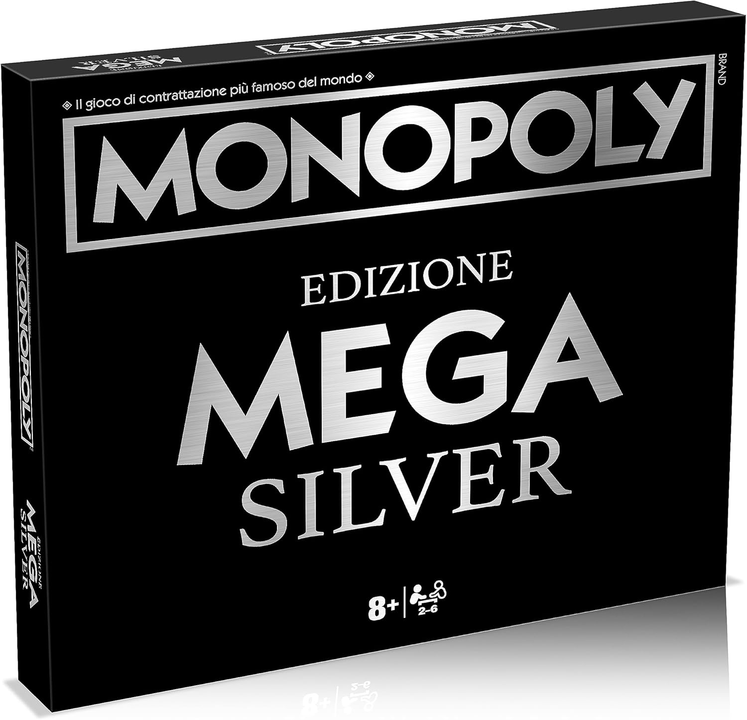 Winning Moves – Monopoly Mega Silver (Gioco da Tavolo 8+)