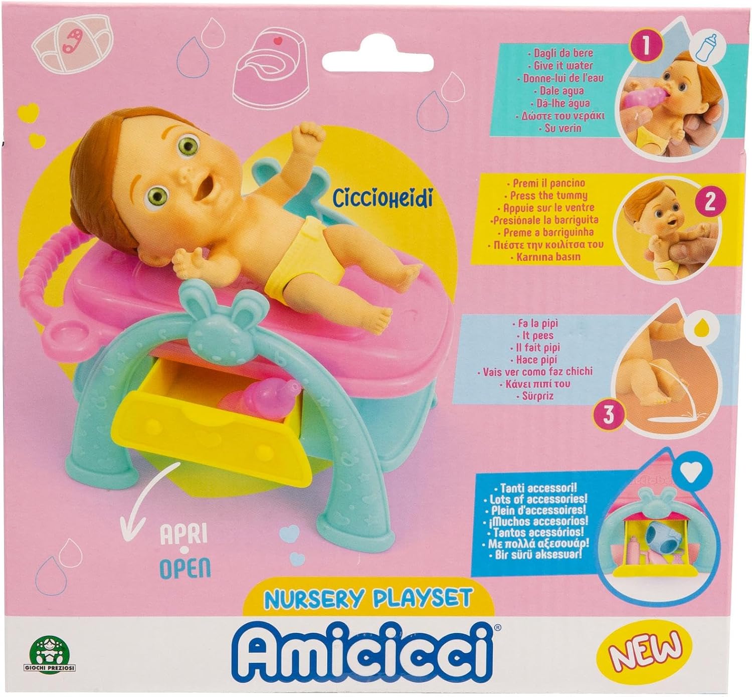 giochi preziosi - amicicci nursery play set