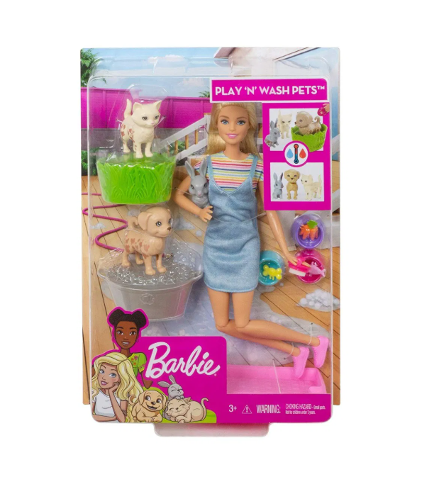 Mattel- Barbie Cuccioli cambia colore play set FuturArt Pozzuoli