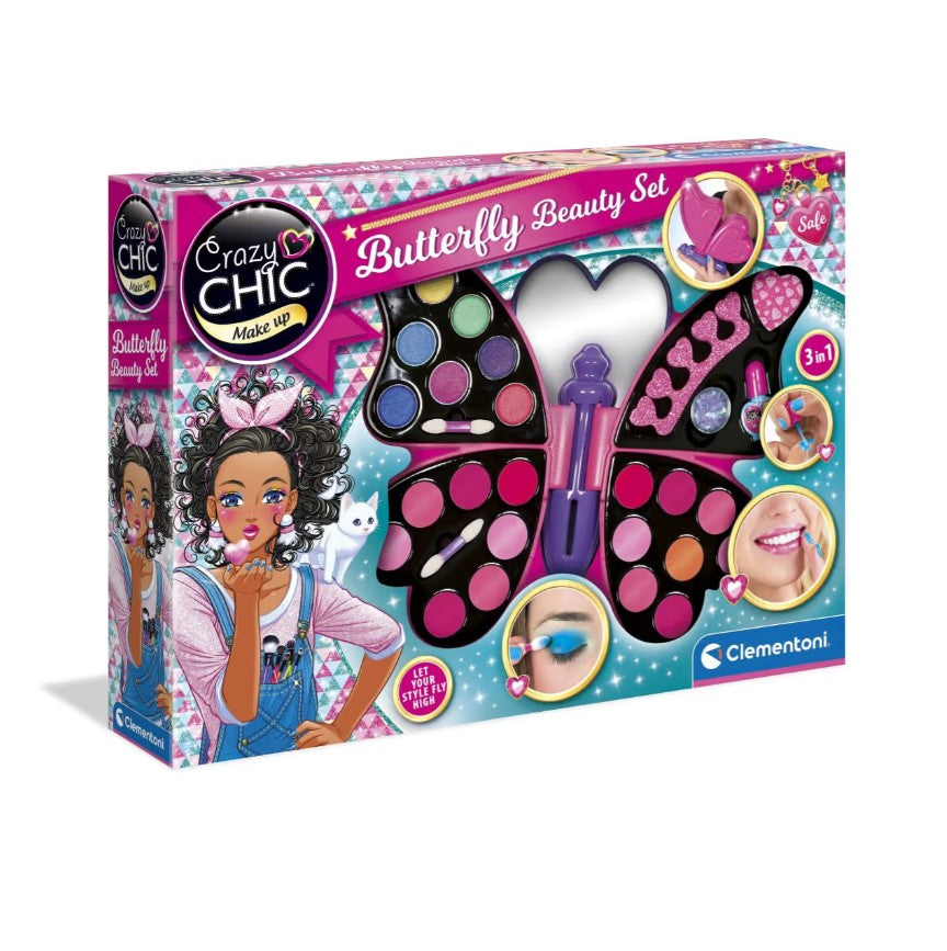 Clementoni - Crazy Chic - Trousse Farfalla FuturArt Pozzuoli