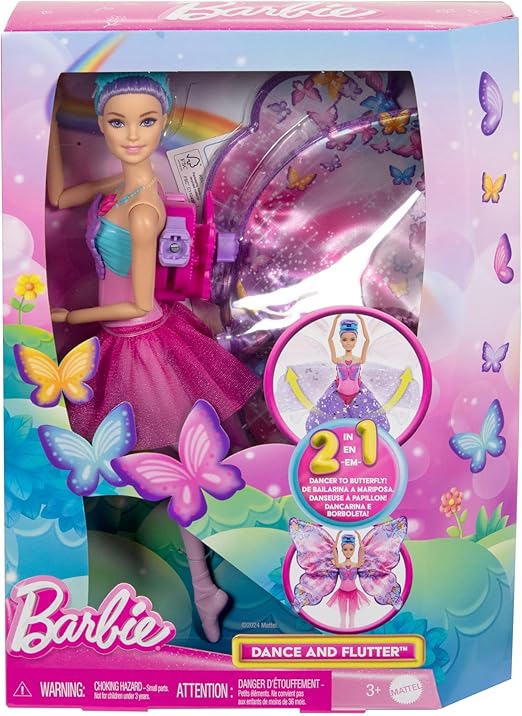 Mattel-Barbie Fata e Ballerina 2 in 1 FuturArt Pozzuoli