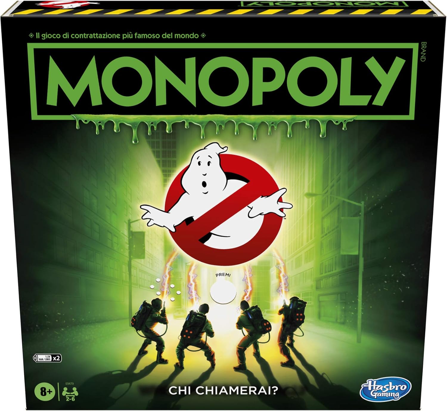 Hasbro Gaming – Monopoly Ghostbusters Edition (Gioco da Tavolo 8+) FuturArt Pozzuoli
