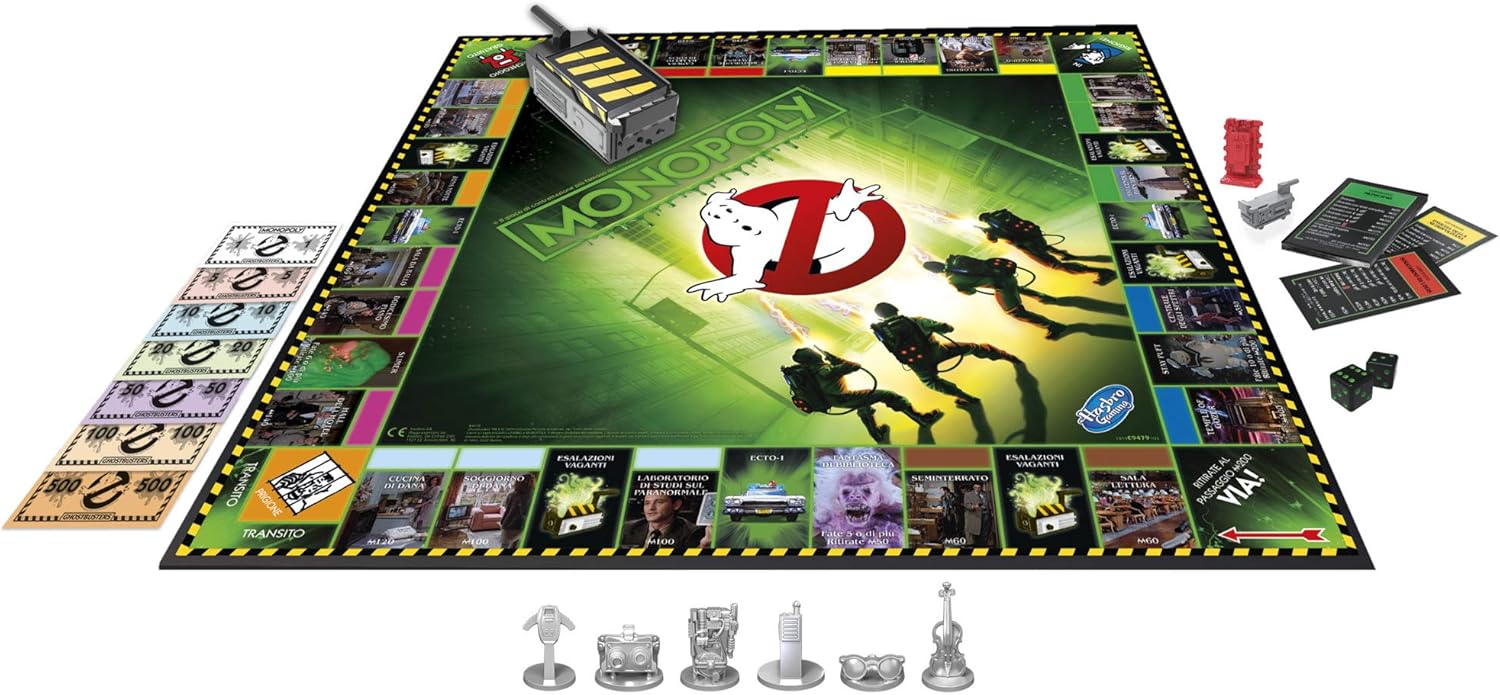 Hasbro Gaming – Monopoly Ghostbusters Edition (Gioco da Tavolo 8+)