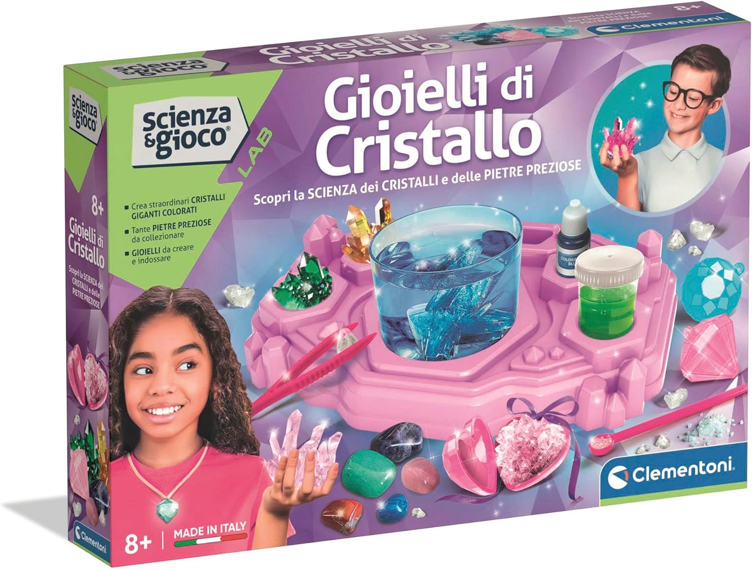 clementoni scienza&gioco - gioielli di cristallo FuturArt Pozzuoli