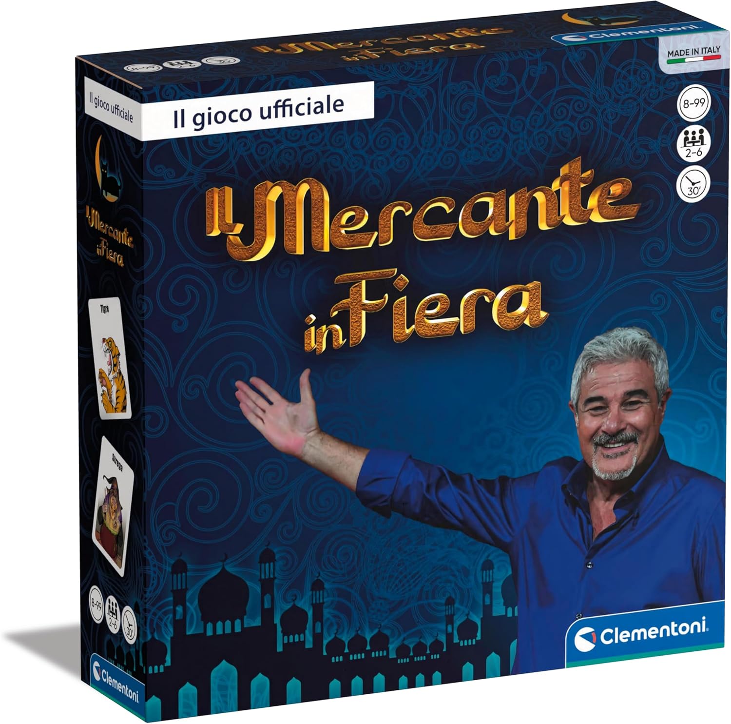 Clementoni – Mercante in Fiera Show TV (Gioco da Tavolo 8-99 Anni)