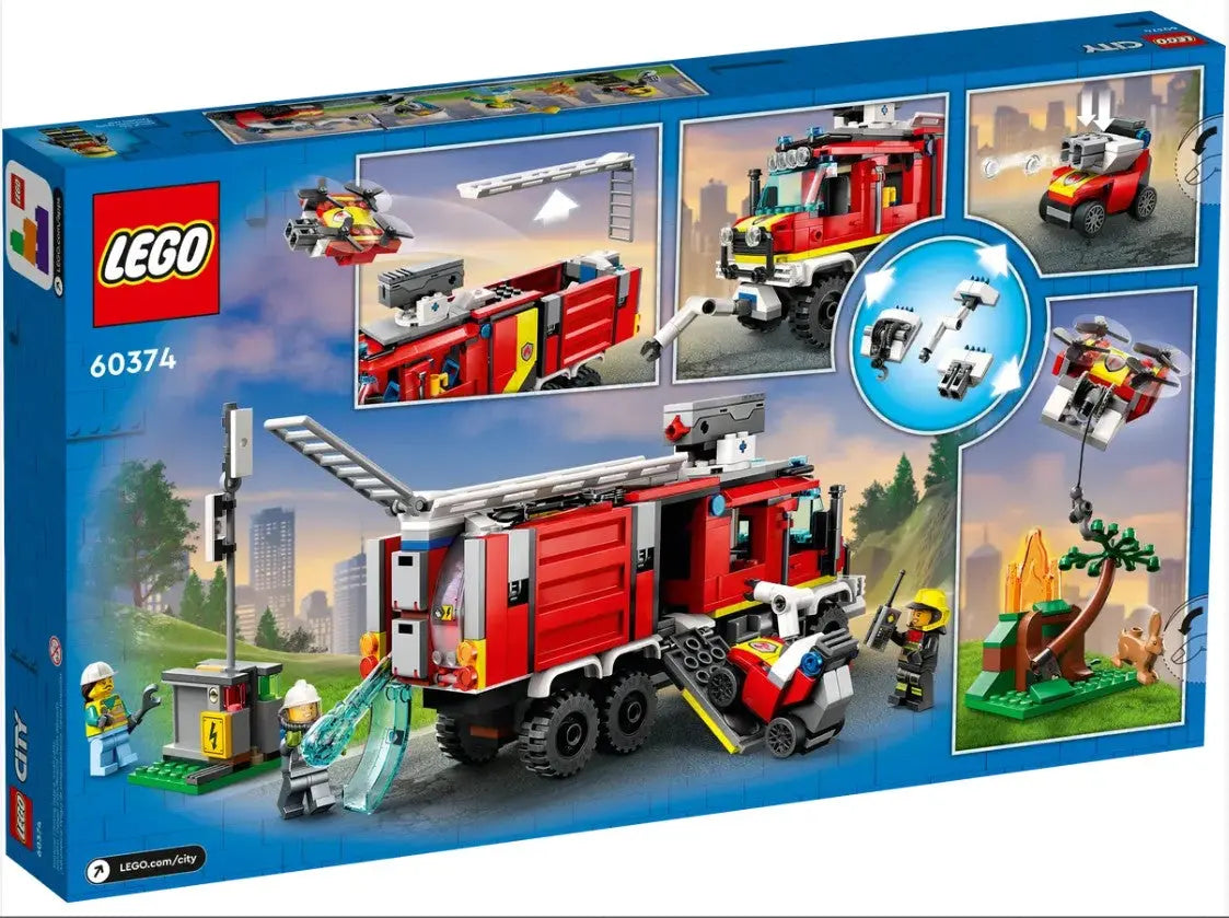 LEGO City – Autopompa dei Vigili del Fuoco (Set da Costruzione) FuturArt Pozzuoli