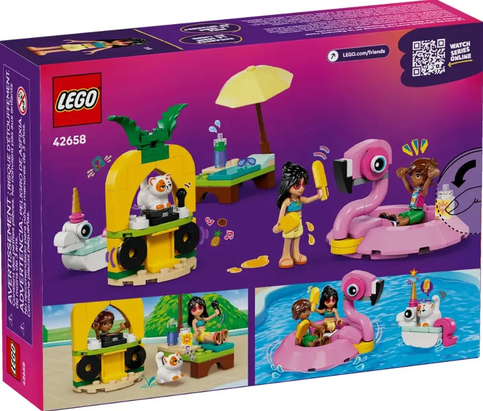 LEGO Friends – Pool Party con Unicorno e Fenicottero (Set da Costruzione) FuturArt Pozzuoli