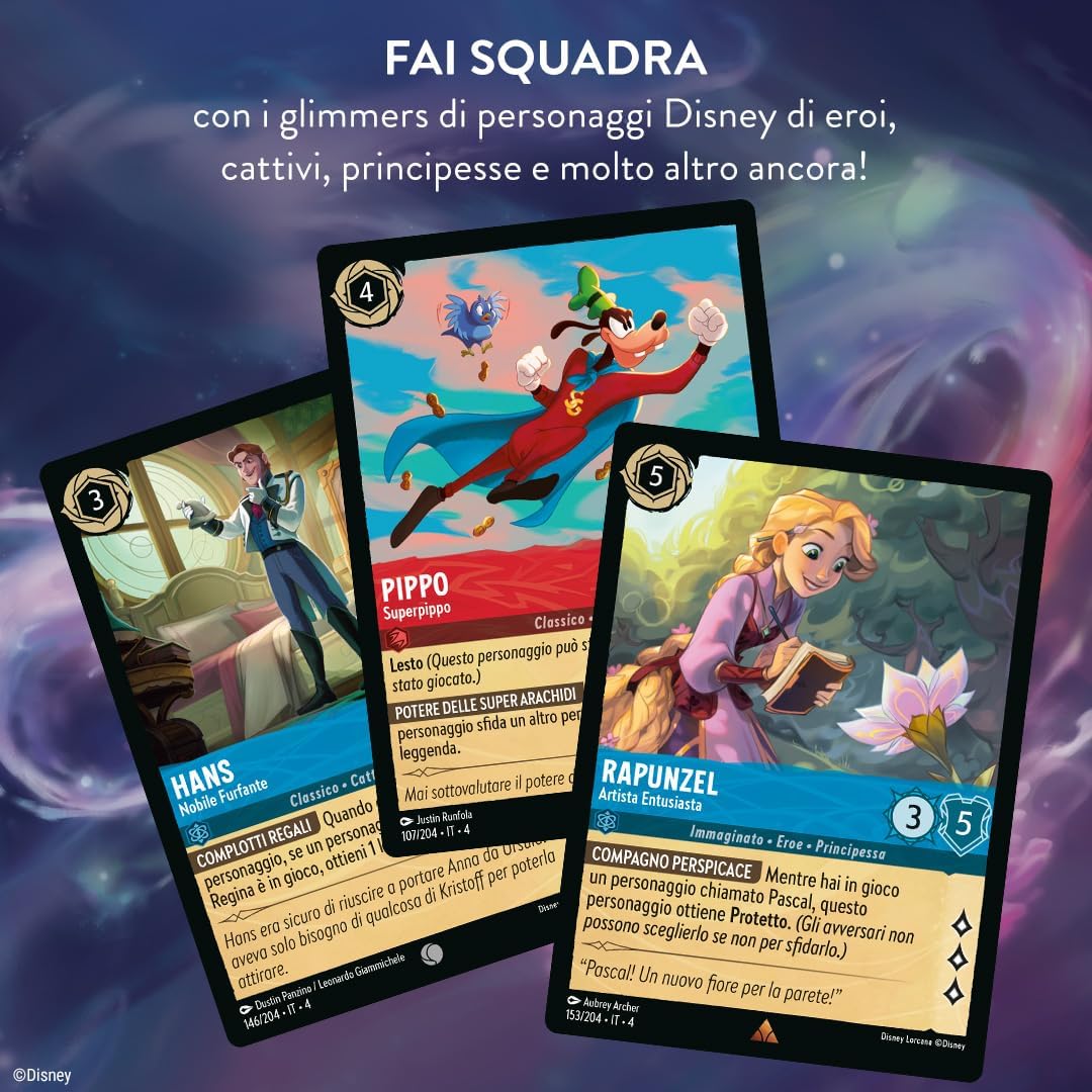 Ravensburger – Disney Lorcana Preludio (Gioco di Carte)