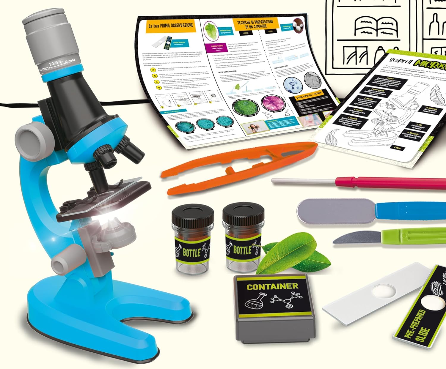 lisciani i'm a genius science - microscopio