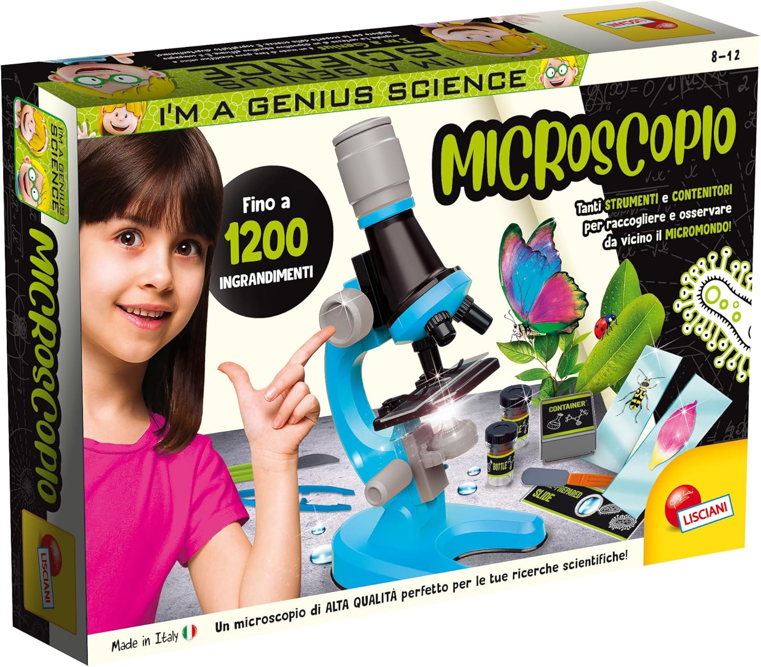 lisciani i'm a genius science - microscopio
