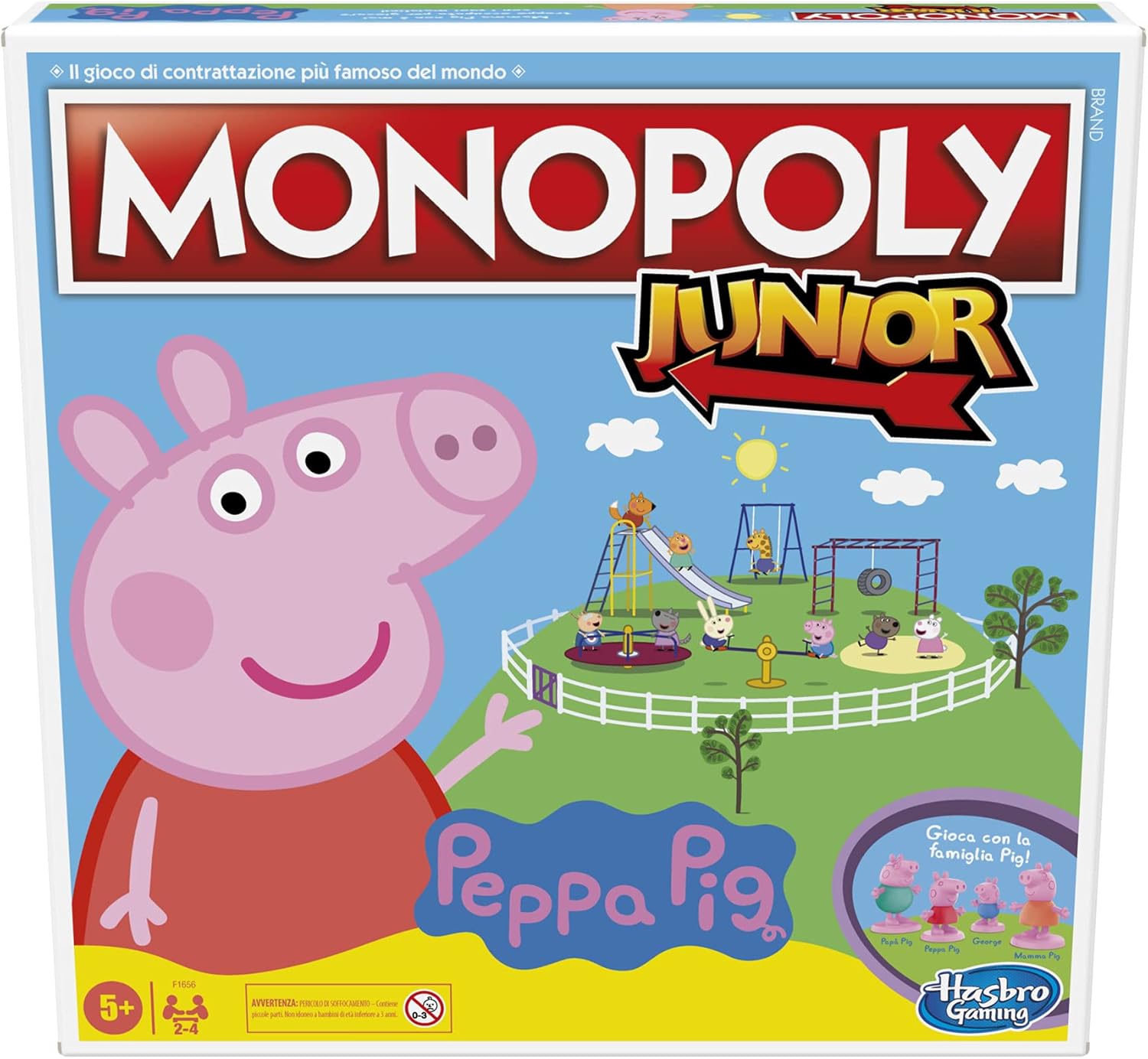 Hasbro – Monopoly Junior Peppa Pig Edition (Gioco da Tavolo 5+) FuturArt Pozzuoli