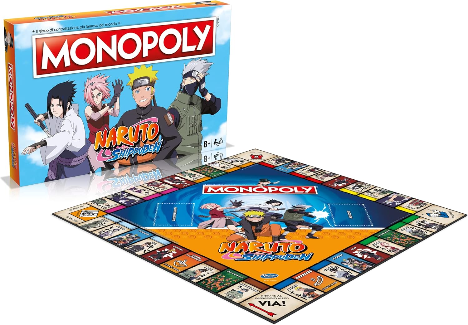 Monopoly- Naruto special edition FuturArt Pozzuoli