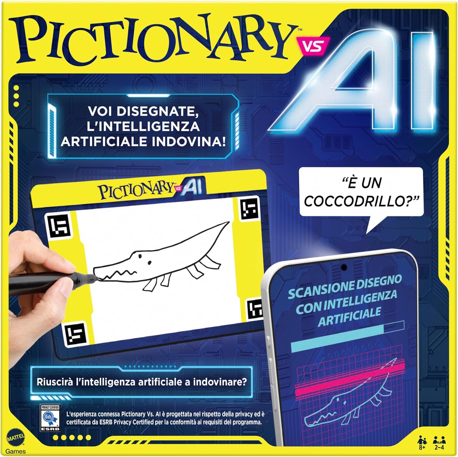 Mattel Games- Pictionary Vs AI FuturArt Pozzuoli