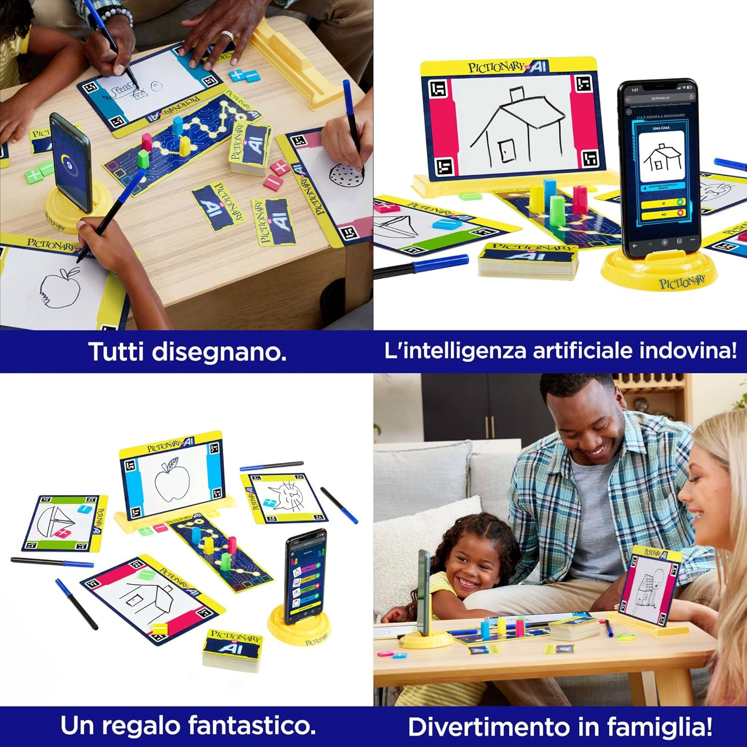 Mattel Games- Pictionary Vs AI FuturArt Pozzuoli