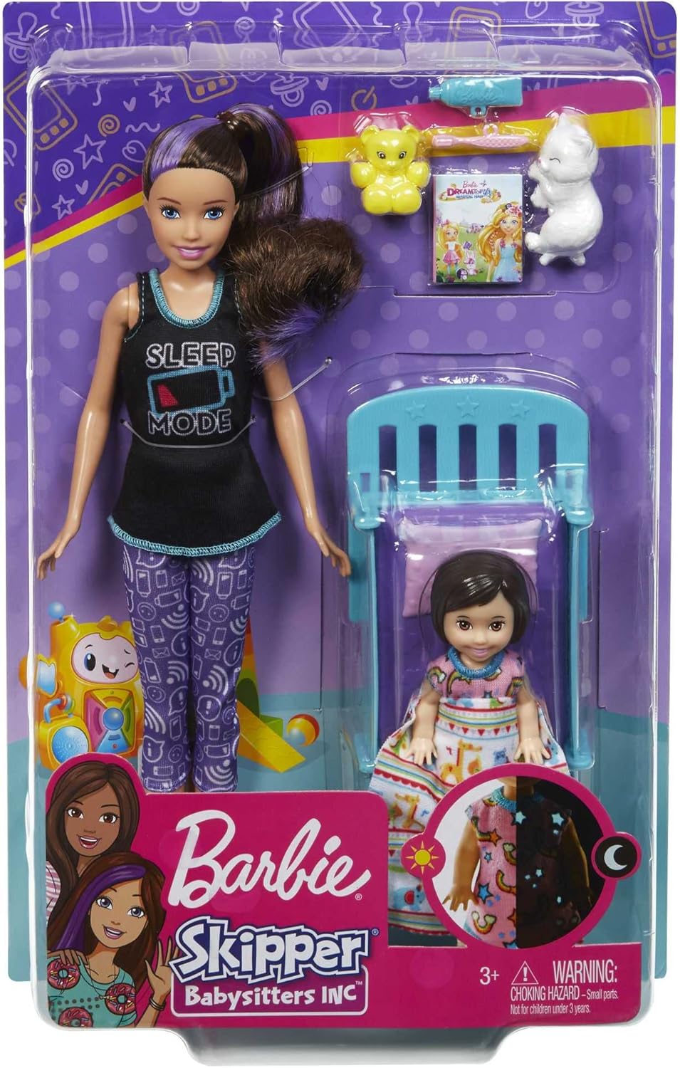 Mattel- Barbie Skipper Baby sitter - Tutti a Nanna